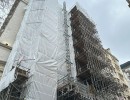 savoy hotel scaffold design london