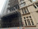 savoy hotel scaffold design london